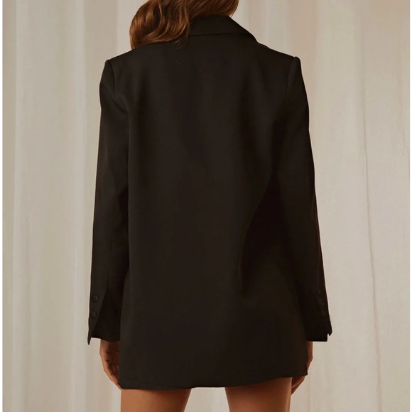 Black single button blazer US2 peppermayo - Picture 5 of 8